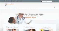 Desktop Screenshot of carepointhealth.org